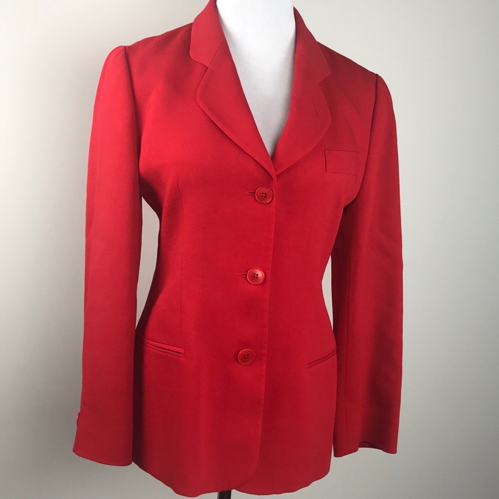 Giorgio Armani SZ8 Wool Blazer. GUC